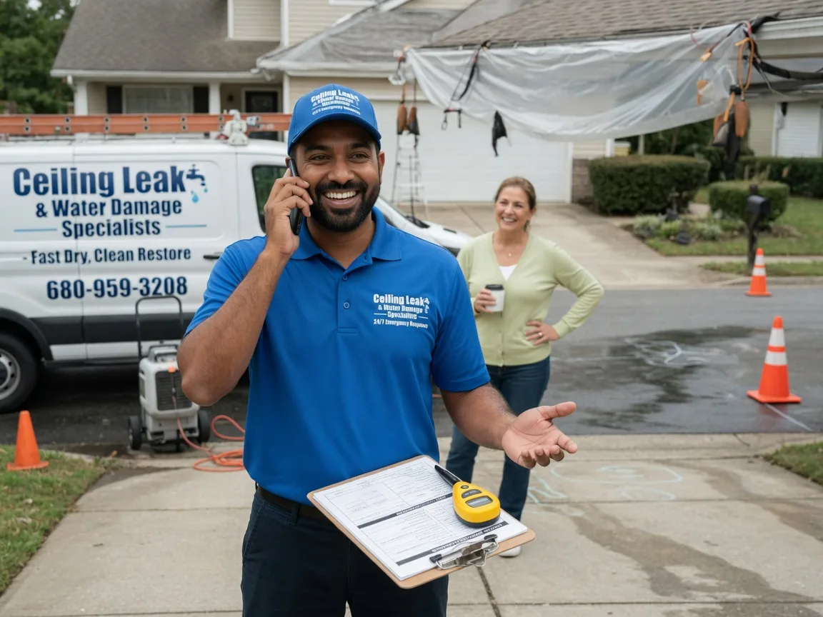 Ceiling Leak Cleanup Camp Hill, PA FAQs